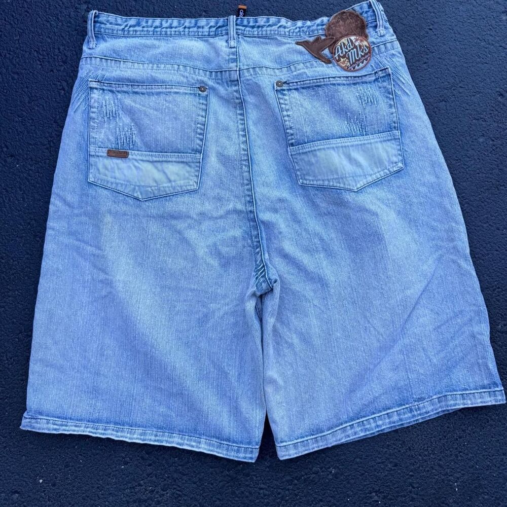 Akademiks Men's Blue Shorts